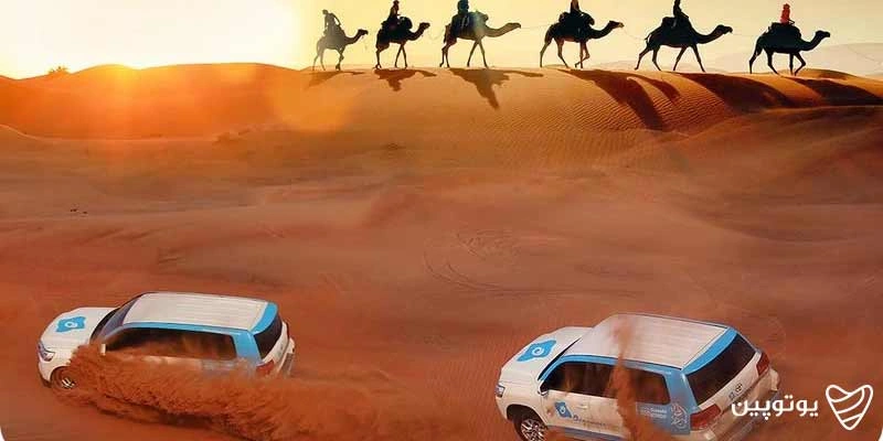 آفرود سواری در کویر مرنجاب