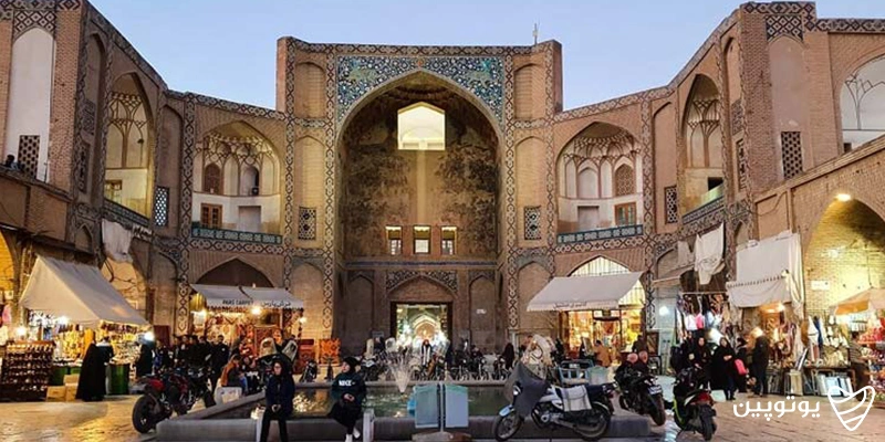 جاهای دیدنی اصفهان: بازار قیصریه