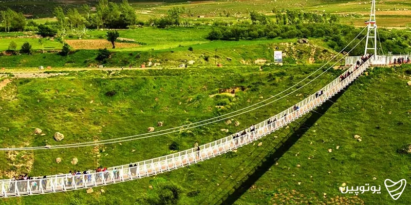 پل معلق مشگین شهر