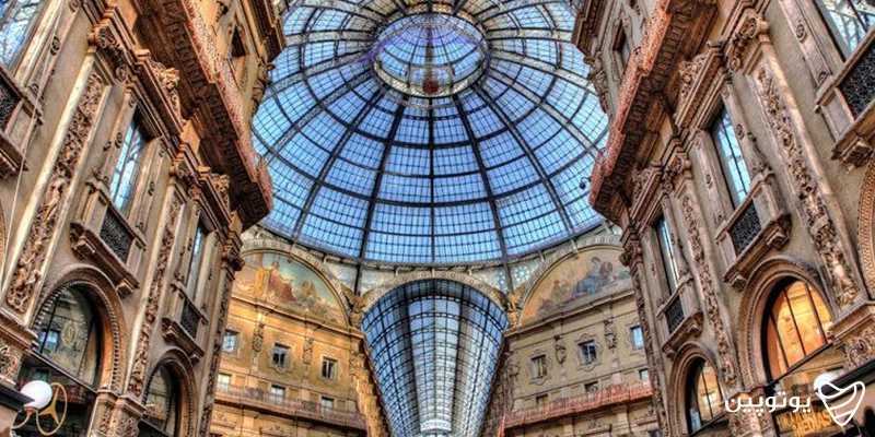 گالری ویتوریو امانوئل دوم (Galleria Vittorio Emanuele II)