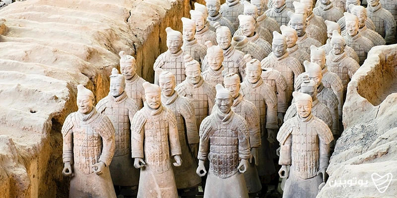 ارتش سفالی شیان/ جاهای دیدنی چین