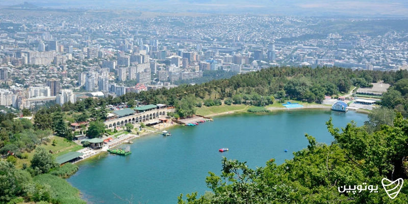 دریاچه لاک‌پشت در تفلیس (Turtle Lake)