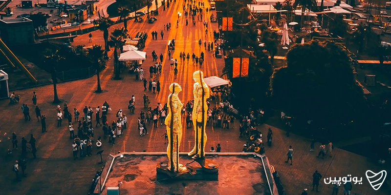 مجسمه علی و نینو (Monument Ali and Nino)
