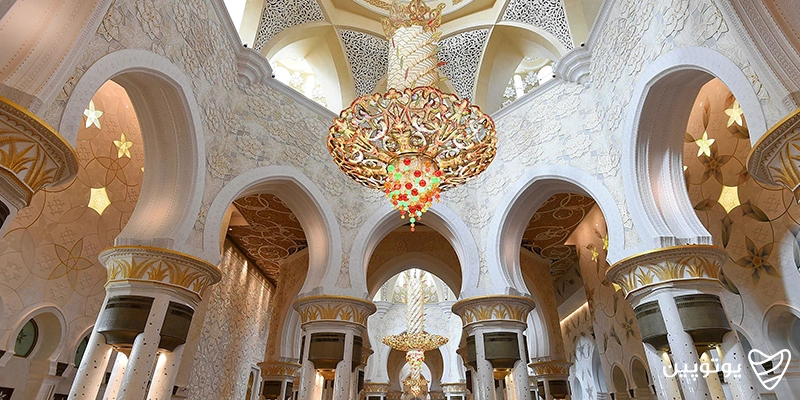 مسجد شیخ زاید در ابوظبی کجاست؟