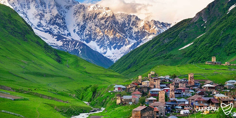 کوه‌های قفقاز (Caucasus Mountains)