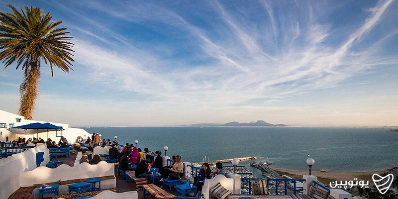 دهکده ساحلی سیدی بو سعید (Sidi Bou Said) در تونس