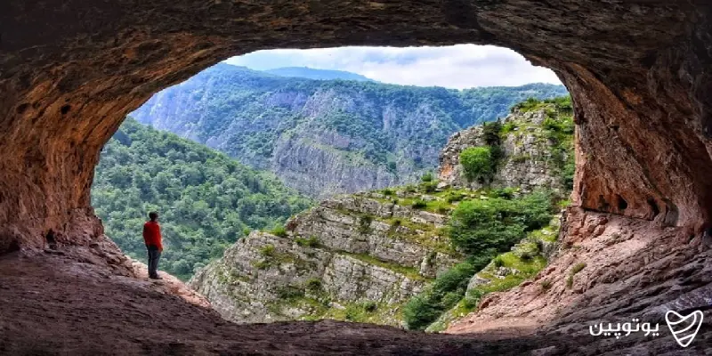 جاهای دیدنی گیلان غار دربند رشی