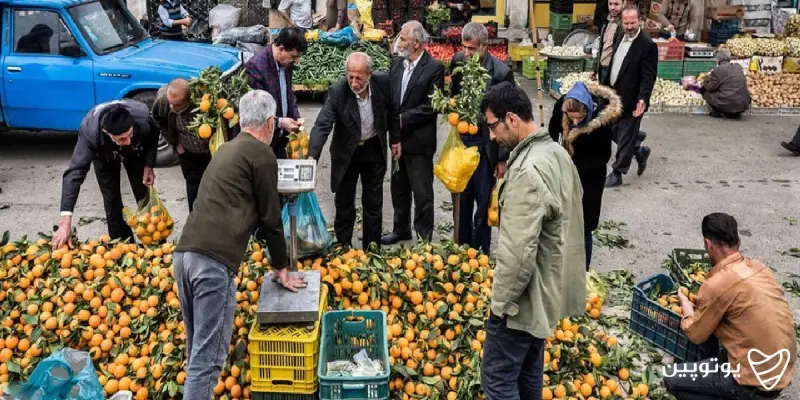 جاهای دیدنی گیلان بازار هفتگی ماسال