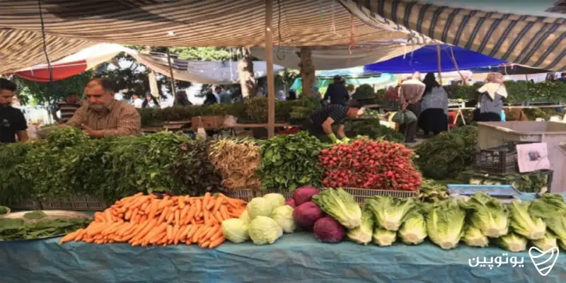 جاهای دیدنی ماسال بازار محلی ماسال