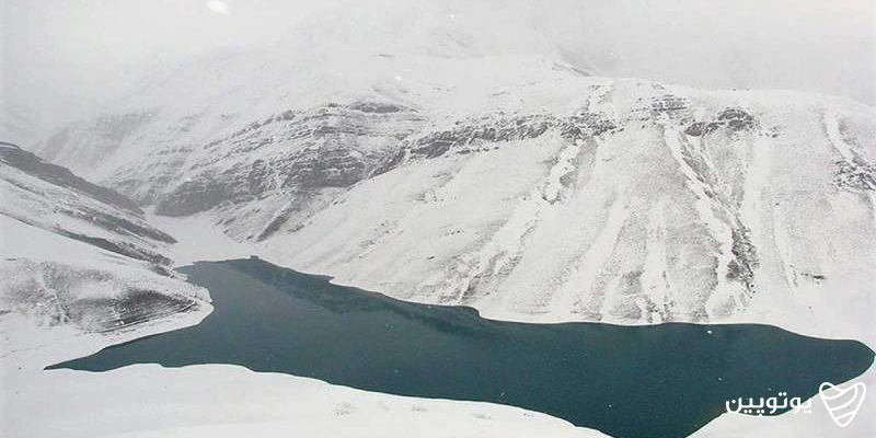 دریاچه تار- جاهای دیدنی تهران در زمستان