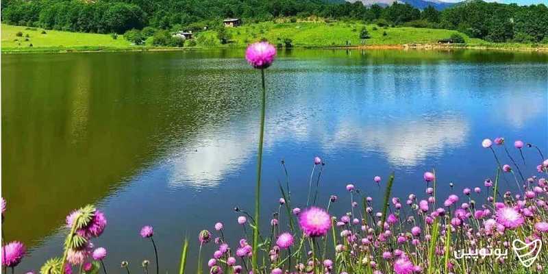 دریاچه ویستان بره سر- جاهای دینی رودبار