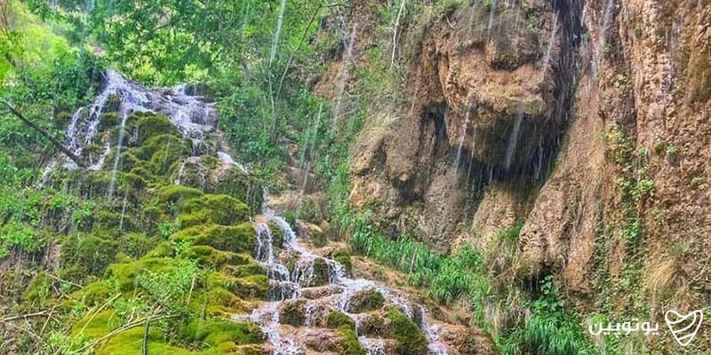 آبشار آبگرمه - جاهای دیدنی دورود