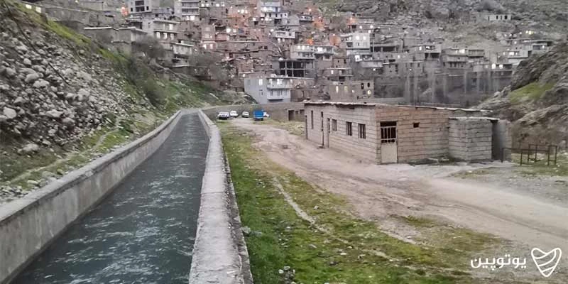 حضور راهنمای محلی روستای دیوزناو
