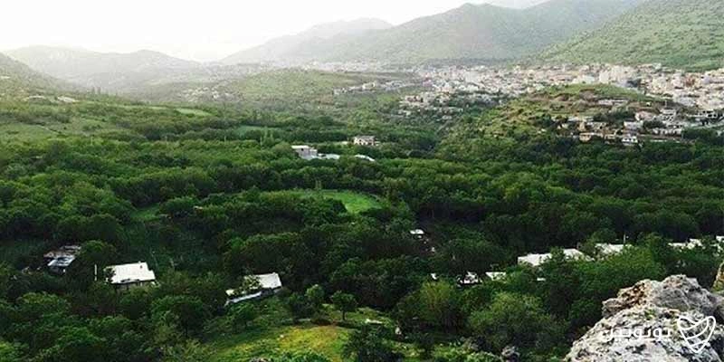 روستای نسمه - جاهای دیدنی پاوه