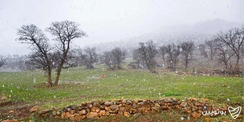 زمستان روستای دیوزناو