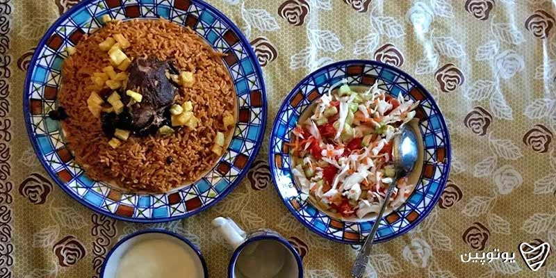 غذاهای محلی ترکمن صحرا