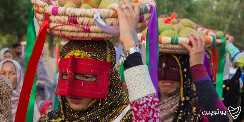 لباس‌های محلی و رنگارنگ جنوب