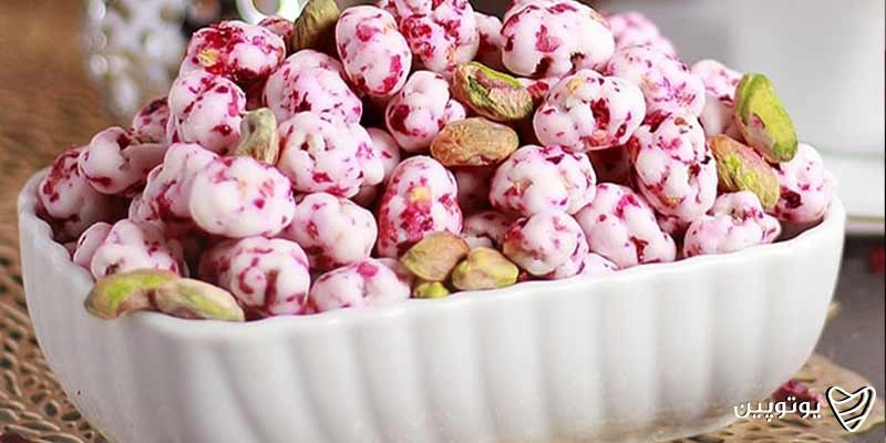 نقل، نبات و شیرینی‌های محلی